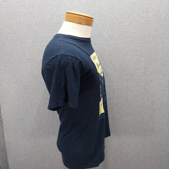 Star Wars T Shirt Adult Medium Millennium Falcon ThinkGeek Blue - Picture 3 of 5